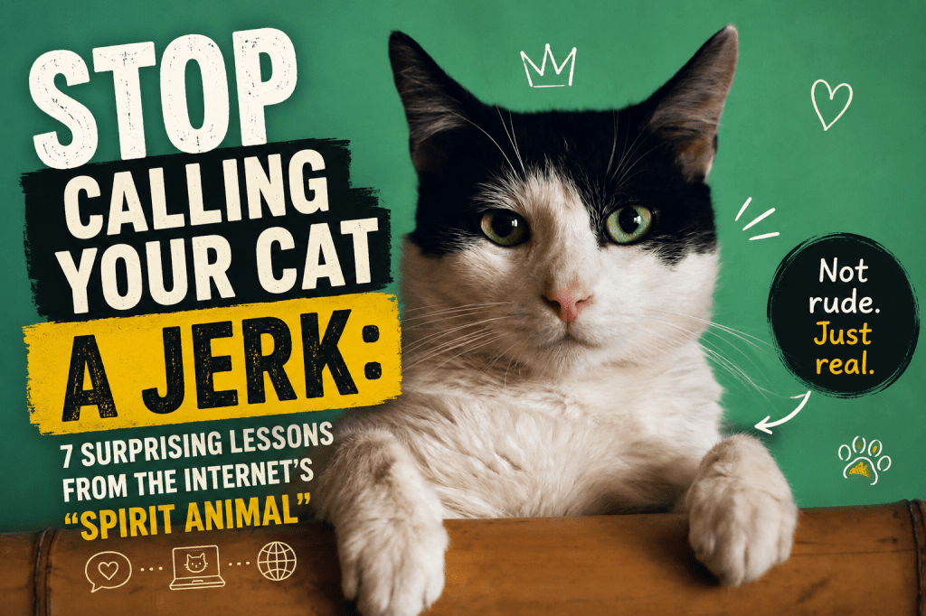 Stop Calling Your Cat a Jerk: 7 Surprising Lessons from the Internet’s “Spirit&nbsp;Animal”