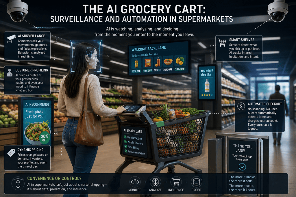 Your Grocery Cart is Watching You: 5 Surprising Realities of the AI Retail&nbsp;Revolution