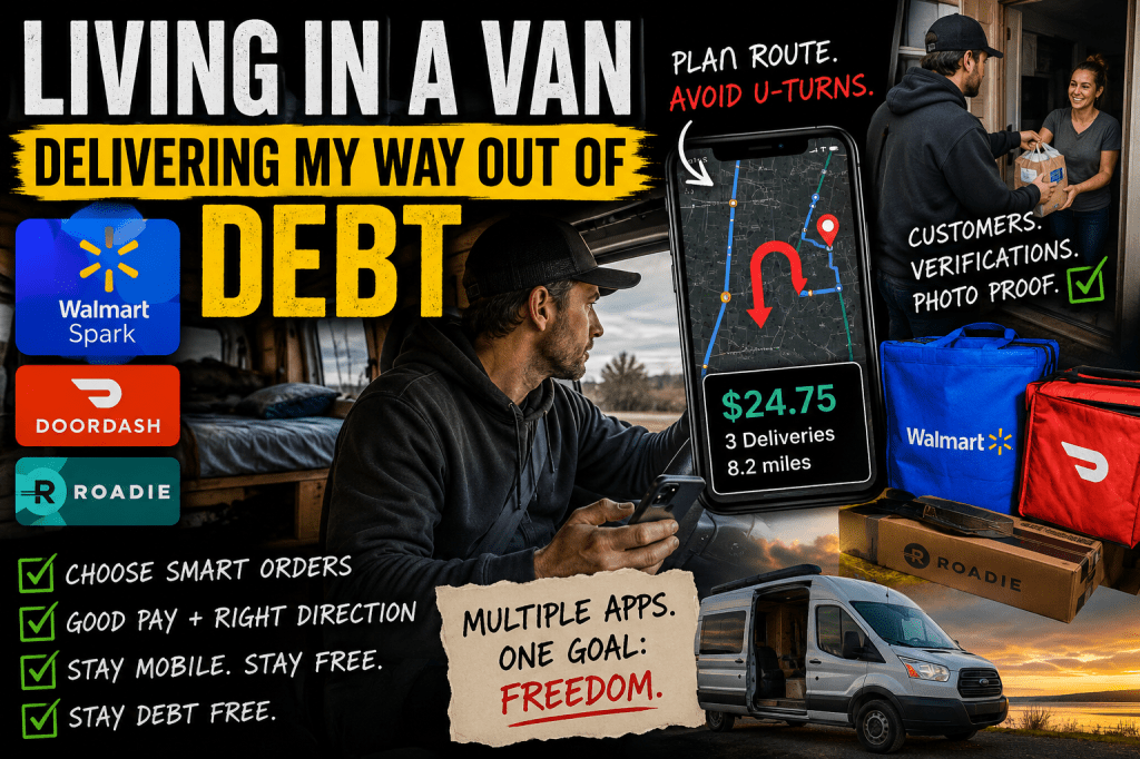 “Directional Income” and U-Turns: The High-Stakes Math of Full-Time Van-Life&nbsp;Gigging