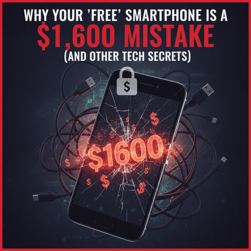 Why Your “Free” Smartphone is a $1,600 Mistake (and Other Tech&nbsp;Secrets)